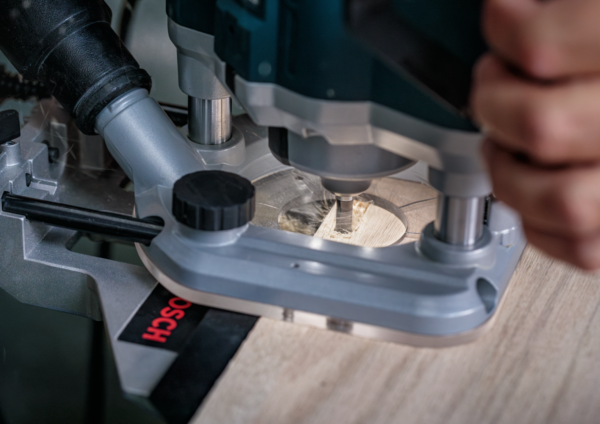 Bosch PRO Router Straight Bit, Two Flutes, Ø 5/16″ x L 49/64″, Shank 1/4″ 2608628429 3 - Power Tool Services