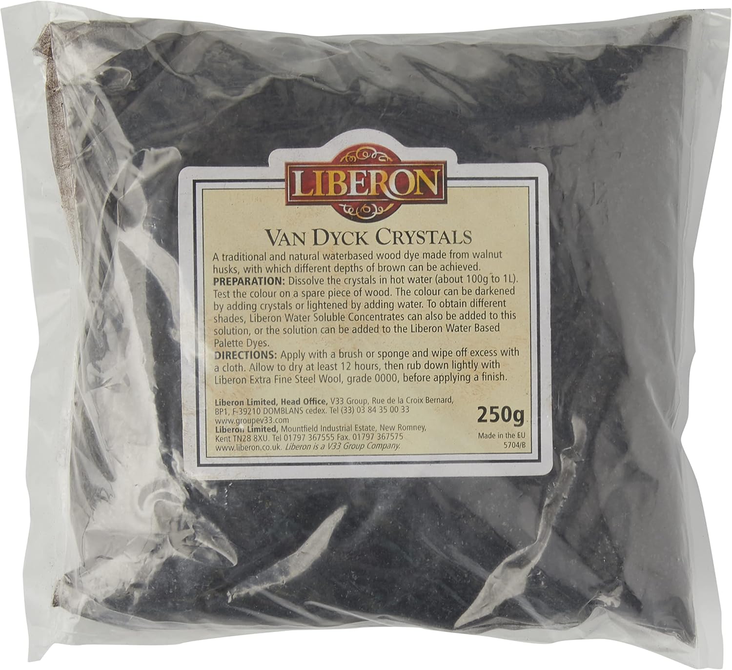 Liberon Maylands Van Dyke Crystals 250g 1 - Power Tool Services