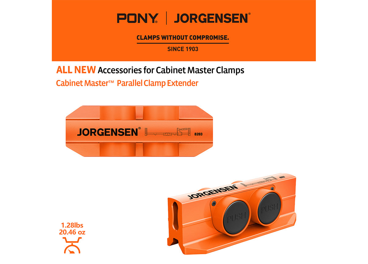 Jorgensen Parallel Clamp Extender 1pc 2 - Power Tool Services