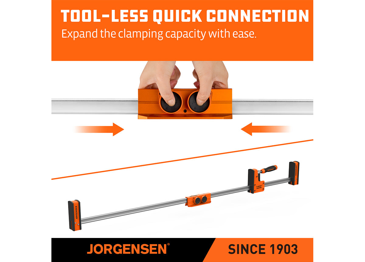 Jorgensen Parallel Clamp Extender 1pc 4 - Power Tool Services