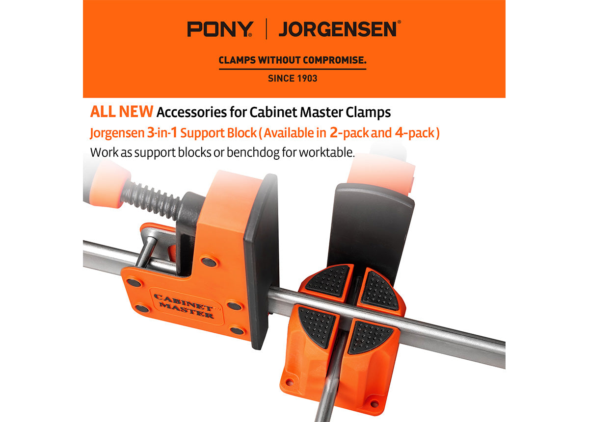 Jorgensen 3-in-1 Multi-function Support Blocks 4pc 2 - Power Tool Services