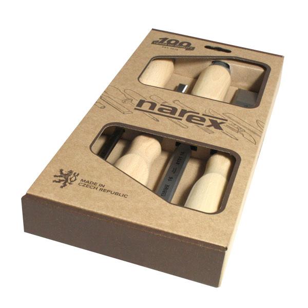 Narex Set of bevel edge chisels, WOOD LINE PROFI, 6-12-20-26 1 - Power Tool Services