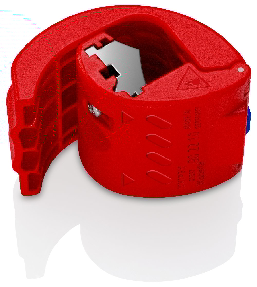 KNIPEX BiX Cutter for plastic pipes and sealing sleeves 90 22 10 BK 7 - Power Tool Services