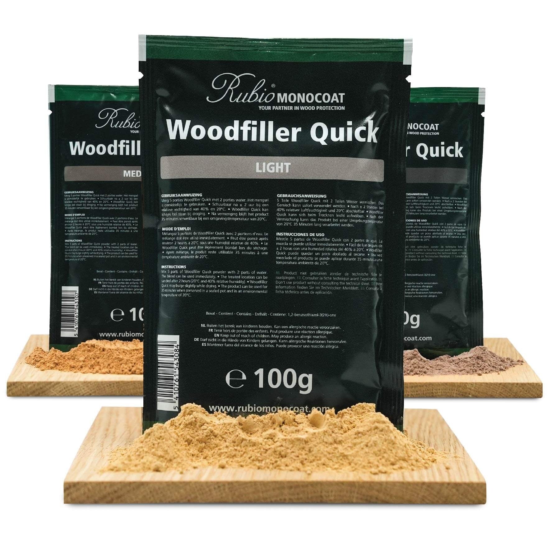 Rubio Monocoat Woodfiller Quick 1 - Power Tool Services