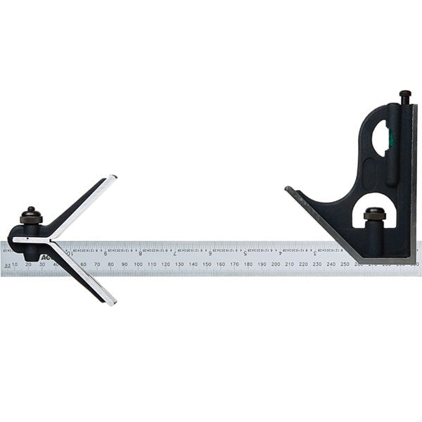 ACCUD | Combination Square Set Protractor | 817-180-02 Power Tool Services