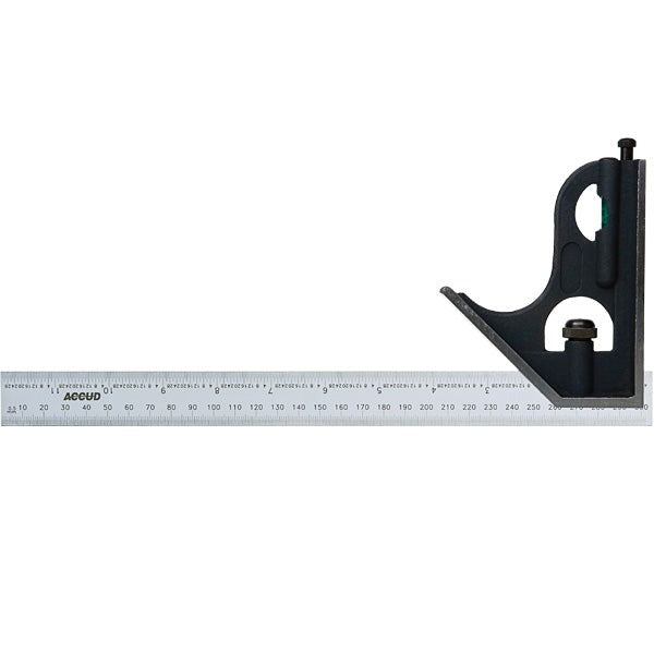 ACCUD | Combination Square Set Protractor | 817-180-02 Power Tool Services