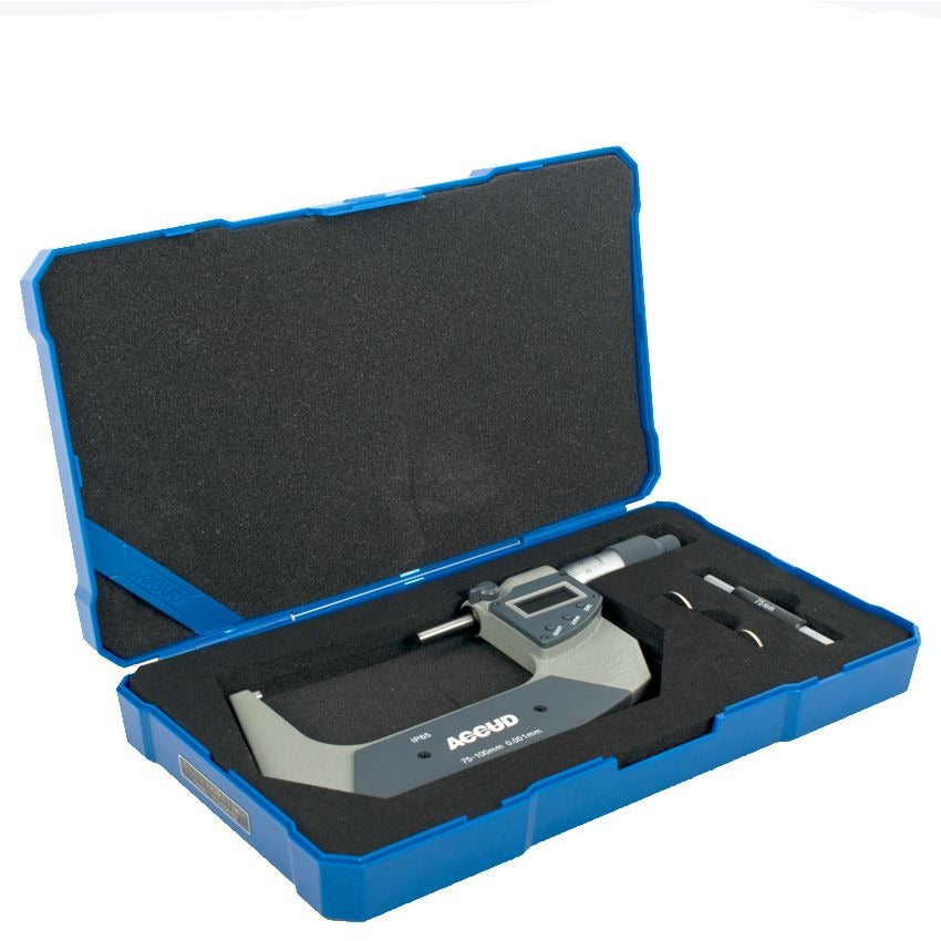 ACCUD | Digitaloutside Micrometer 75-100Mm | 313-004-02 Power Tool Services