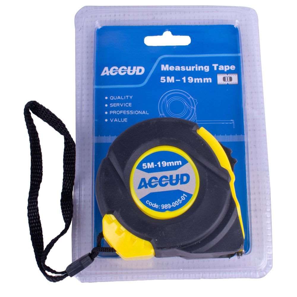 ACCUD | Measuring Tape 5M X 19Mm | 989-005-01 Power Tool Services