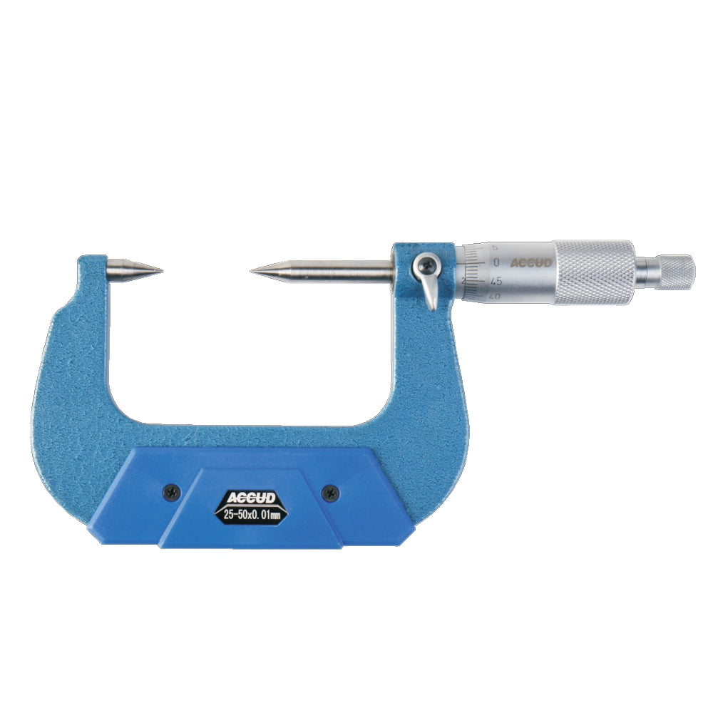 ACCUD | Point Micrometer 25Mm 15 Deg | 327-001-04 Power Tool Services