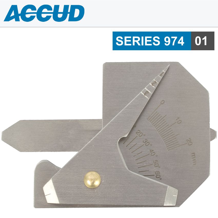 ACCUD | Welding Gauge 10,20,1-35,40Mm | 974-013-01 Power Tool Services