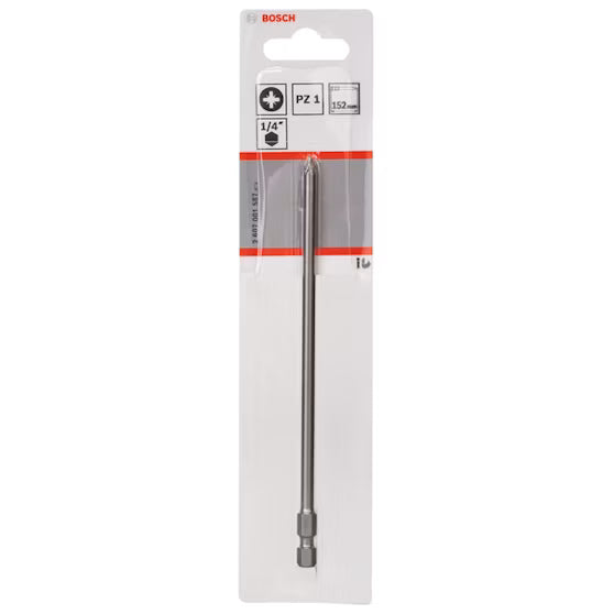 Bosch Extra Hard Screwdriver Bits 152mm