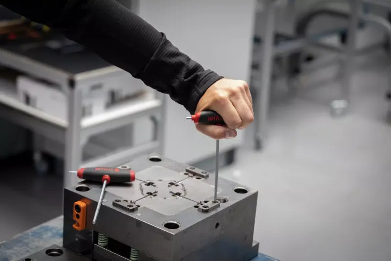 Wiha Allen L-key with T-handle set ComfortGrip 45620 5 - Power Tool Services