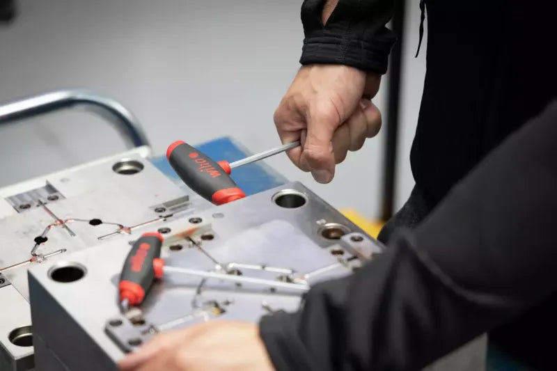 Wiha Allen L-key with T-handle set ComfortGrip 45620 3 - Power Tool Services