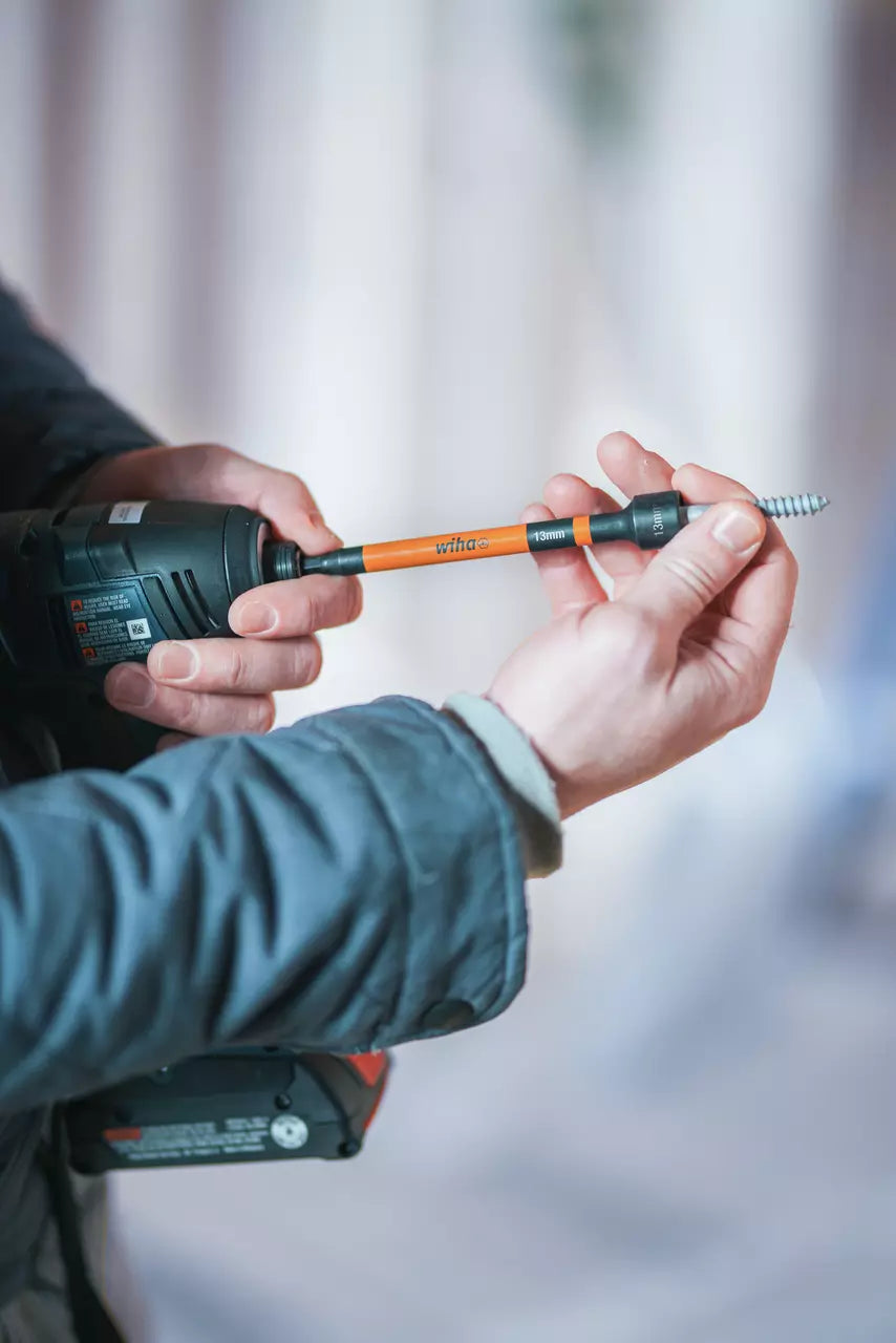 Wiha Color-coded nut driver set magnetic, 150 mm Metric