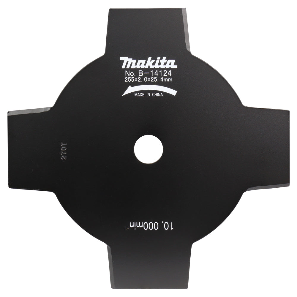 Makita Brushcutter Blade 25,4 x 255 mm, 4 T B-14124