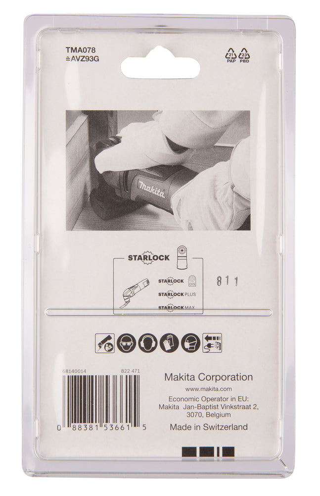 Makita | Starlock Sanding Pad  94 mm | B-65115 4