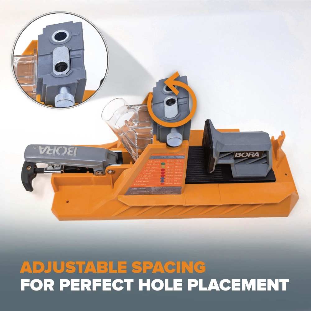 BORA Automatic Pocket Hole Jig | BR-A170201 5 - Power Tool Services