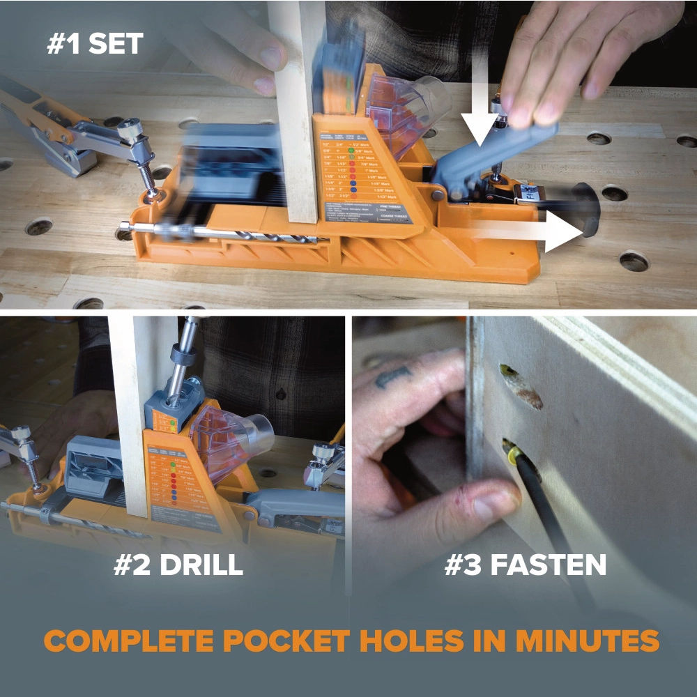 BORA Automatic Pocket Hole Jig | BR-A170201 9 - Power Tool Services