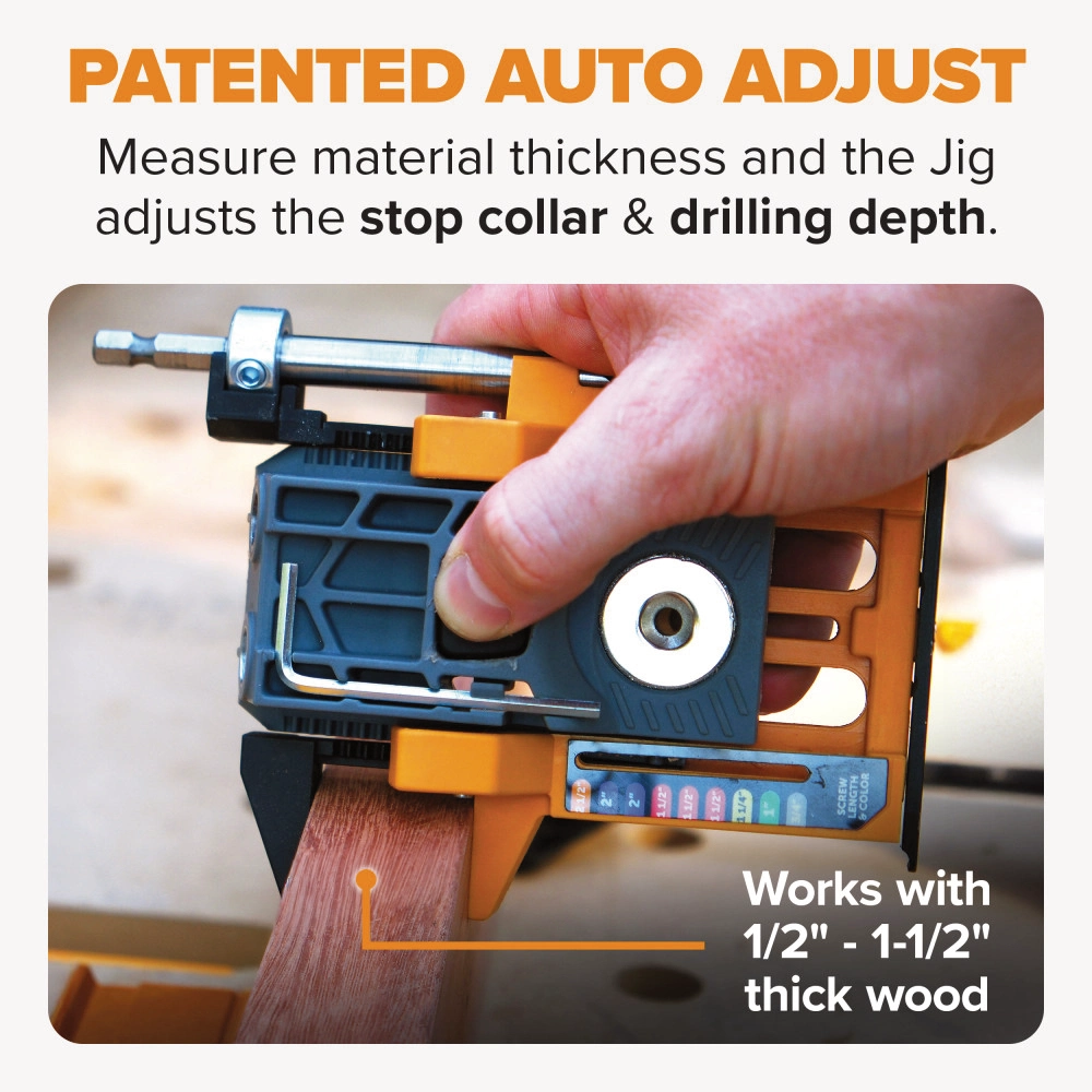 BORA Automatic Mini-Pocket Hole Jig | BR-A170301 8 - Power Tool Services