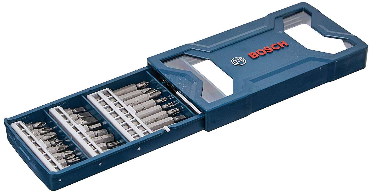 Bosch 25-piece Bosch Mini-X-Line screwdriver bit set 2607017400 Power Tool Services