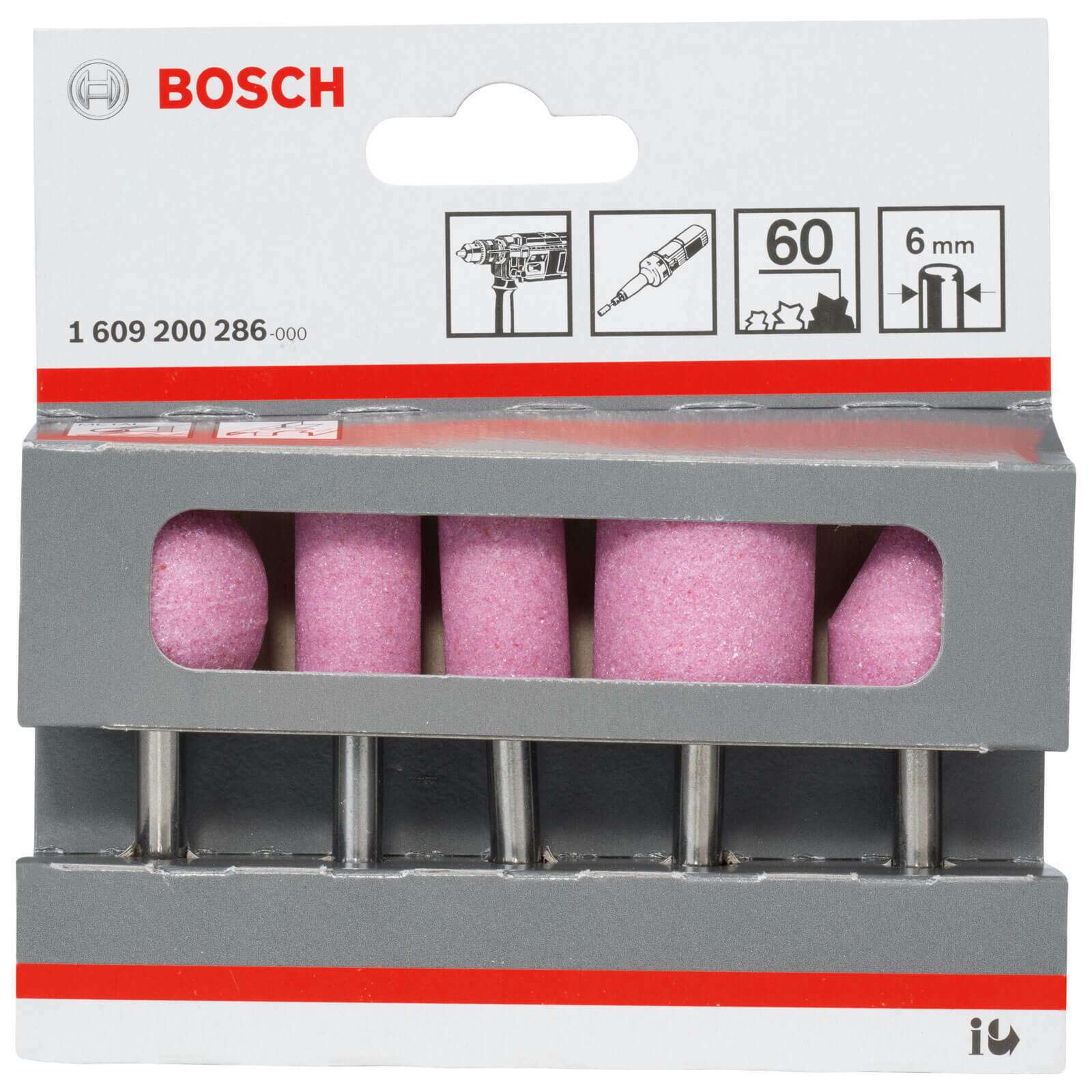 Bosch 5-piece mounted point set 1609200286 Power Tool Services
