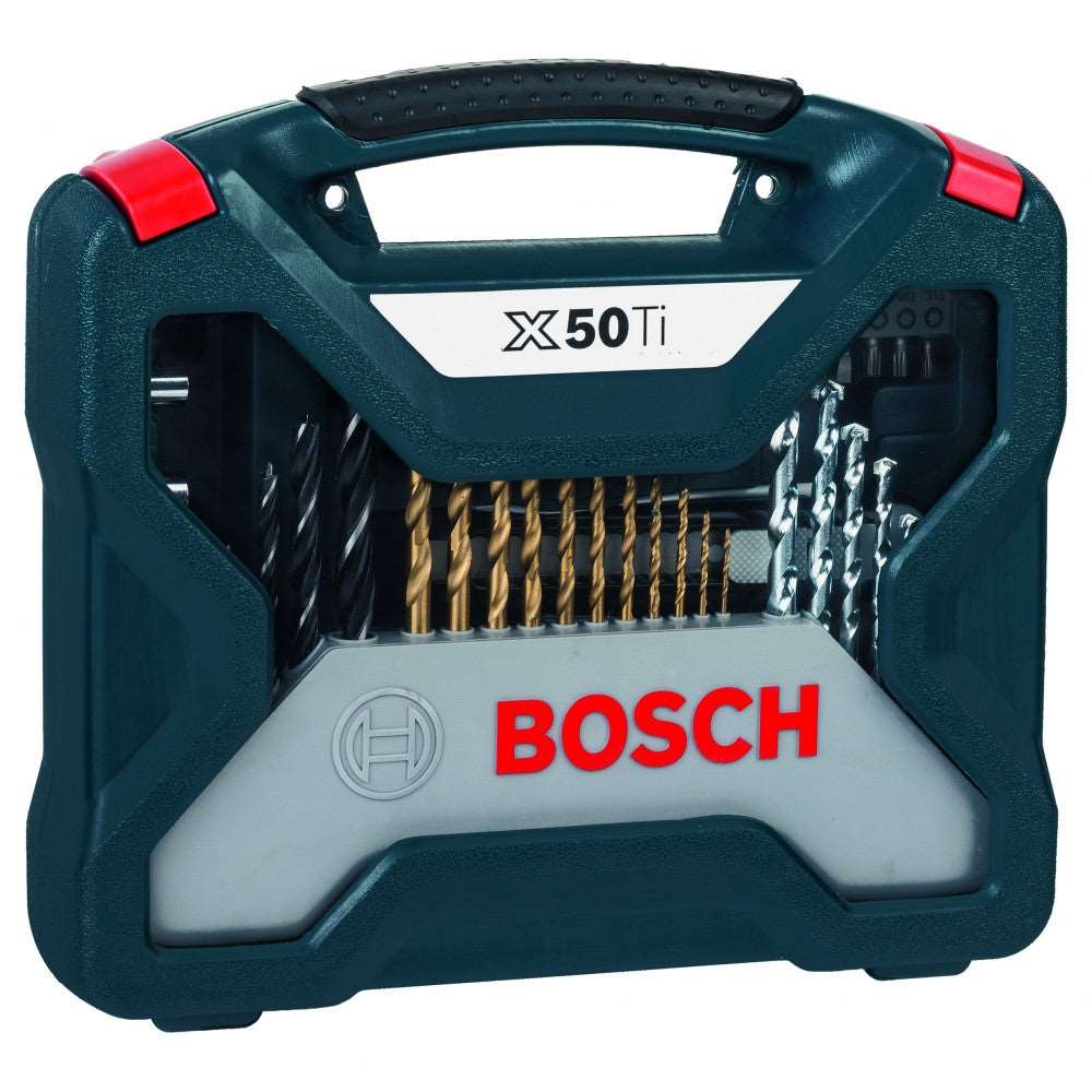Bosch 50pc X-Line Drill Bit and Screwdriver Bit blue set 2607017406 Power Tool Services