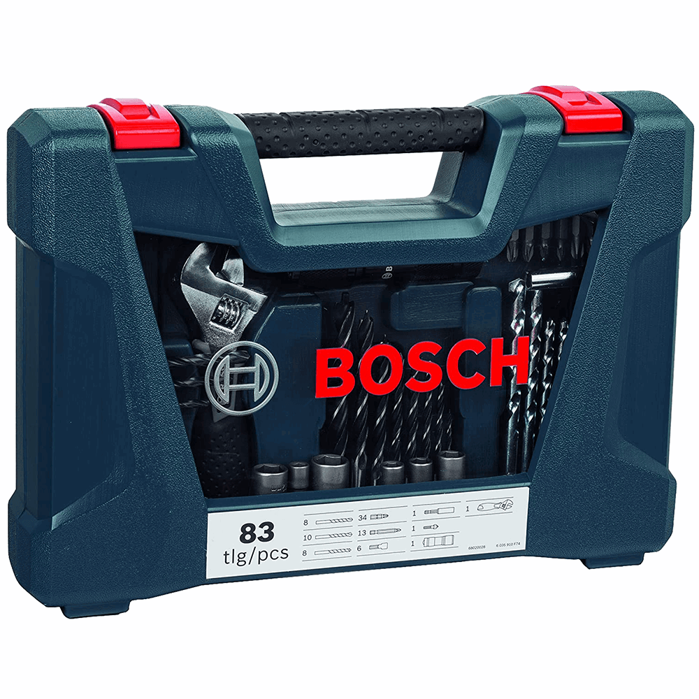 Bosch 83pc V-Blue Line titanium set (drilling & screwdriving) 2607017403 Power Tool Services