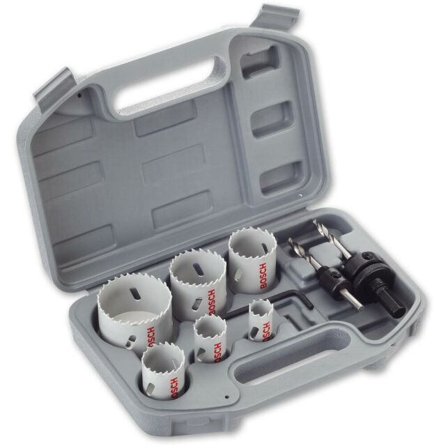 Bosch 9 Piece Electricians Hole Saw Set Power Tool Services