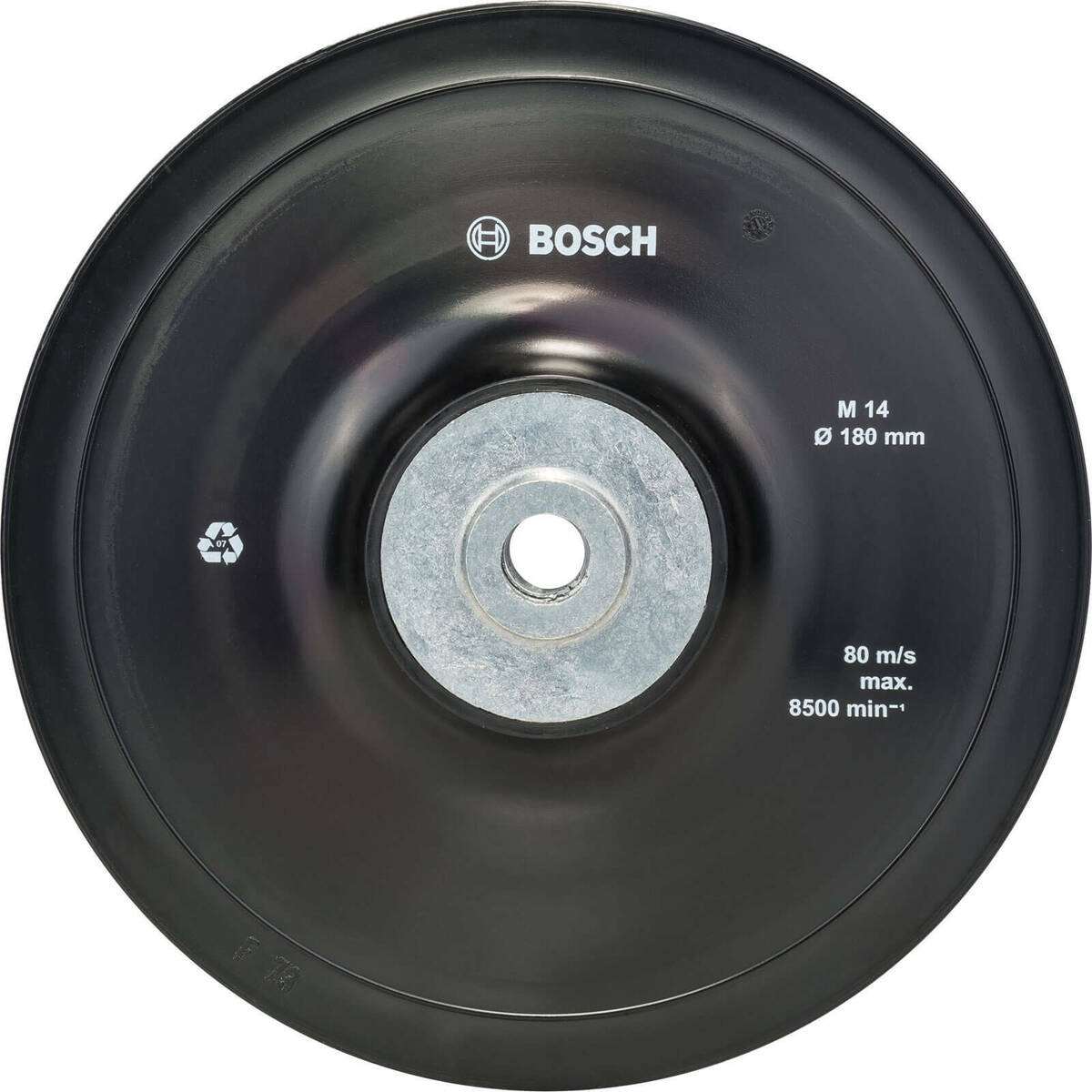 Bosch Backing pad 180 mm, 8 500 rpm 2608601209 Power Tool Services