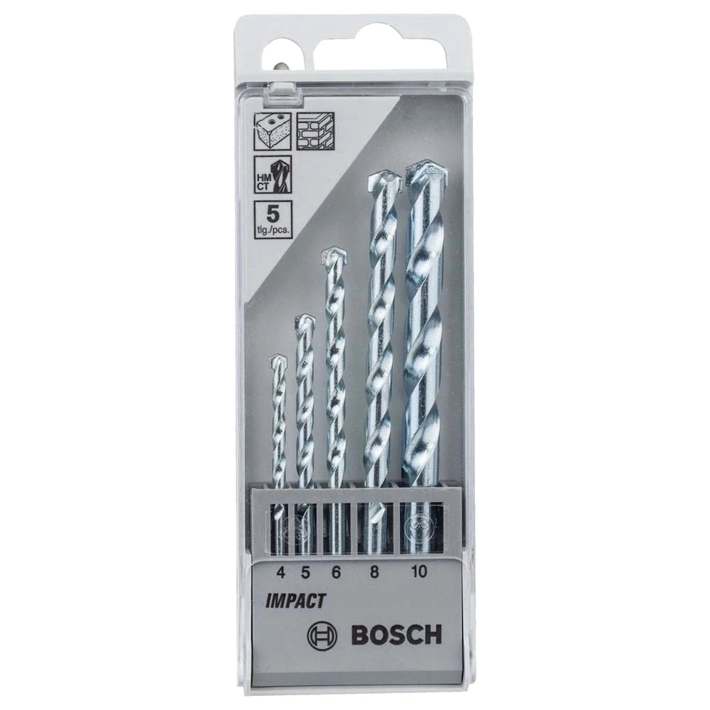 Bosch CYL-1 Masonry drill bit Set 4/5/6/8/10 mm  2608590090 Power Tool Services
