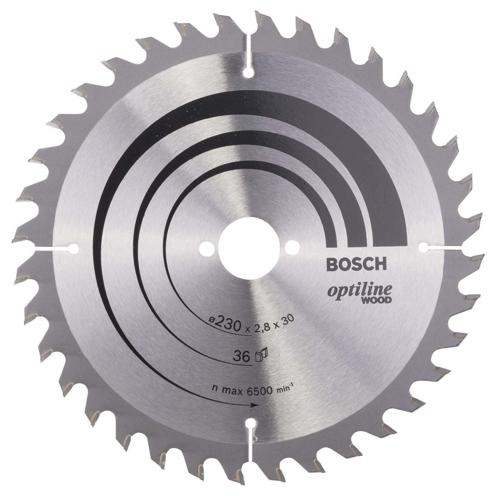 Bosch Circular Saw Blades Optiline Wood 230 x 30 x 2,8 mm, 36 2608640628 Power Tool Services