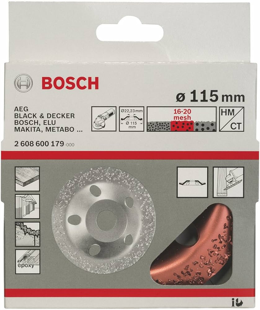 Bosch Cup Wheel Slanted Medium 115 2608600179 Power Tool Services