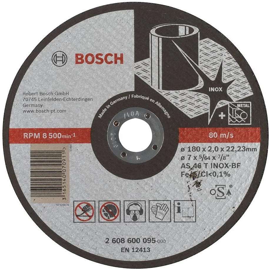 Bosch Cutting Disc 180X2Mm Inox 2608600095 Power Tool Services