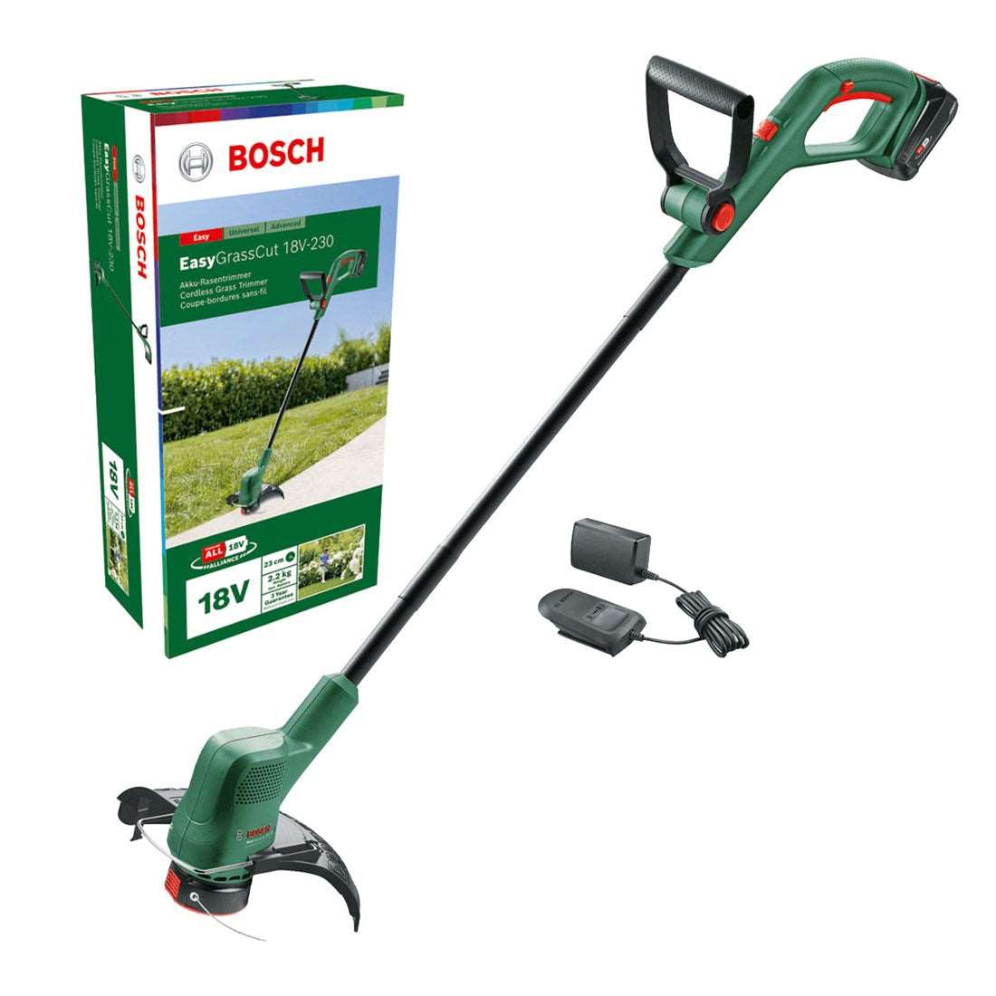Bosch DIY Cordless grass trimmer EasyGrassCut 18V-230 06008C1A03 Power Tool Services