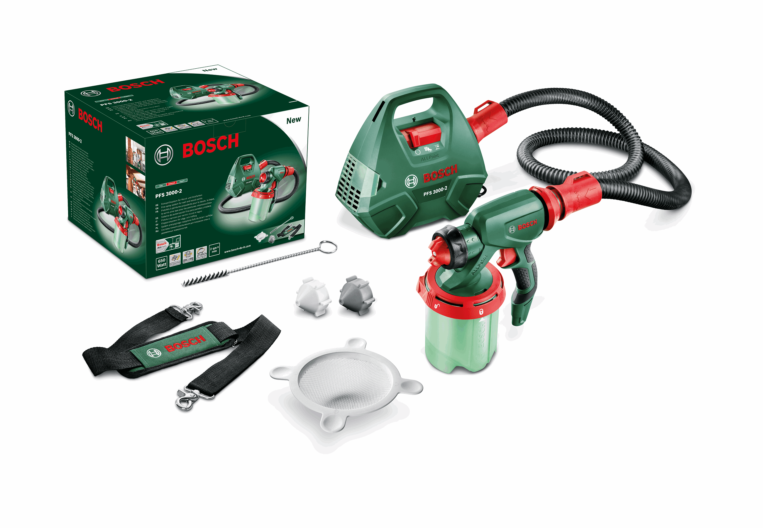 Bosch DIY Spray Gun PFS 3000-2 0603207100 Power Tool Services