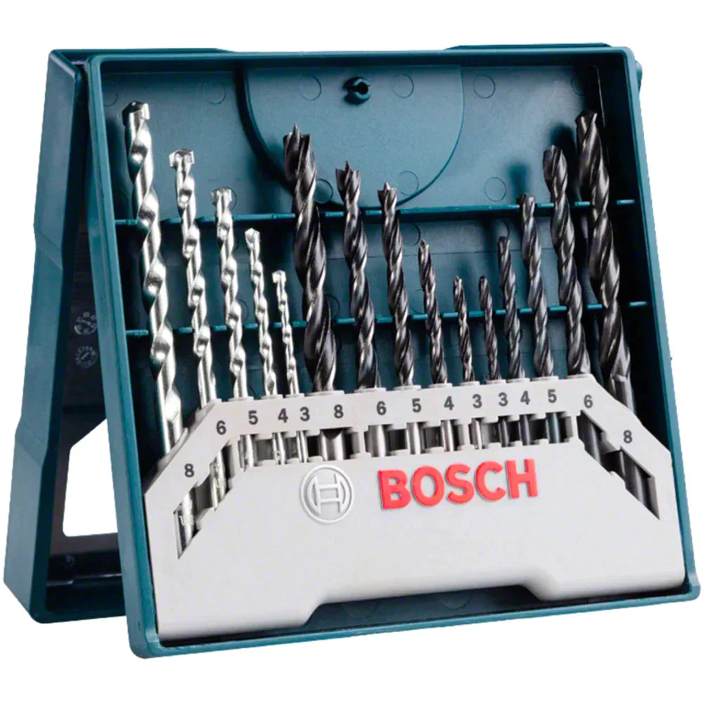 Bosch Drill Bit Set 15pc 2607017504 Power Tool Services