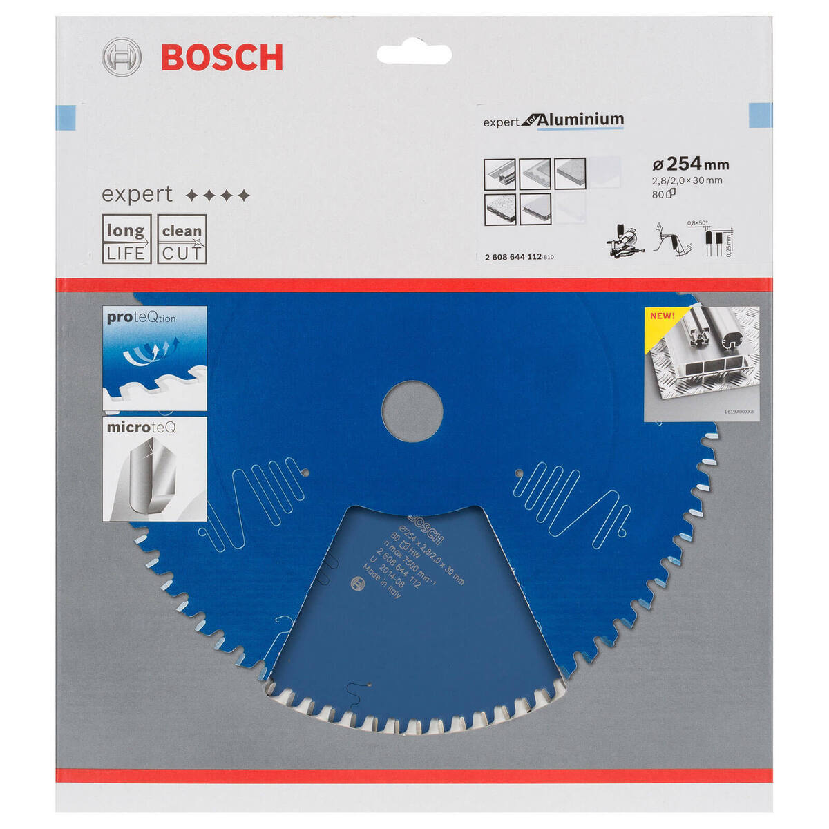 Bosch Expert Circular Saw Blade for Aluminium 254 x 30 x 2,8 mm, 80 2608644112 Power Tool Services