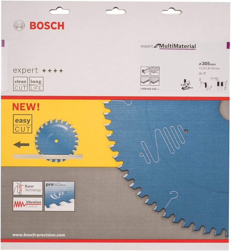 Bosch Expert Circular Saw Blade for Multi Material 305 x 30 x 2,4 mm, 96 2608642529 Power Tool Services