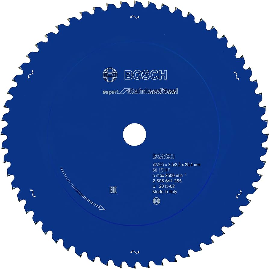 Bosch Expert Circular Saw Blade for Stainless Steel 305 x 25,4 x 2,5 mm, 60 2608644285 Power Tool Services