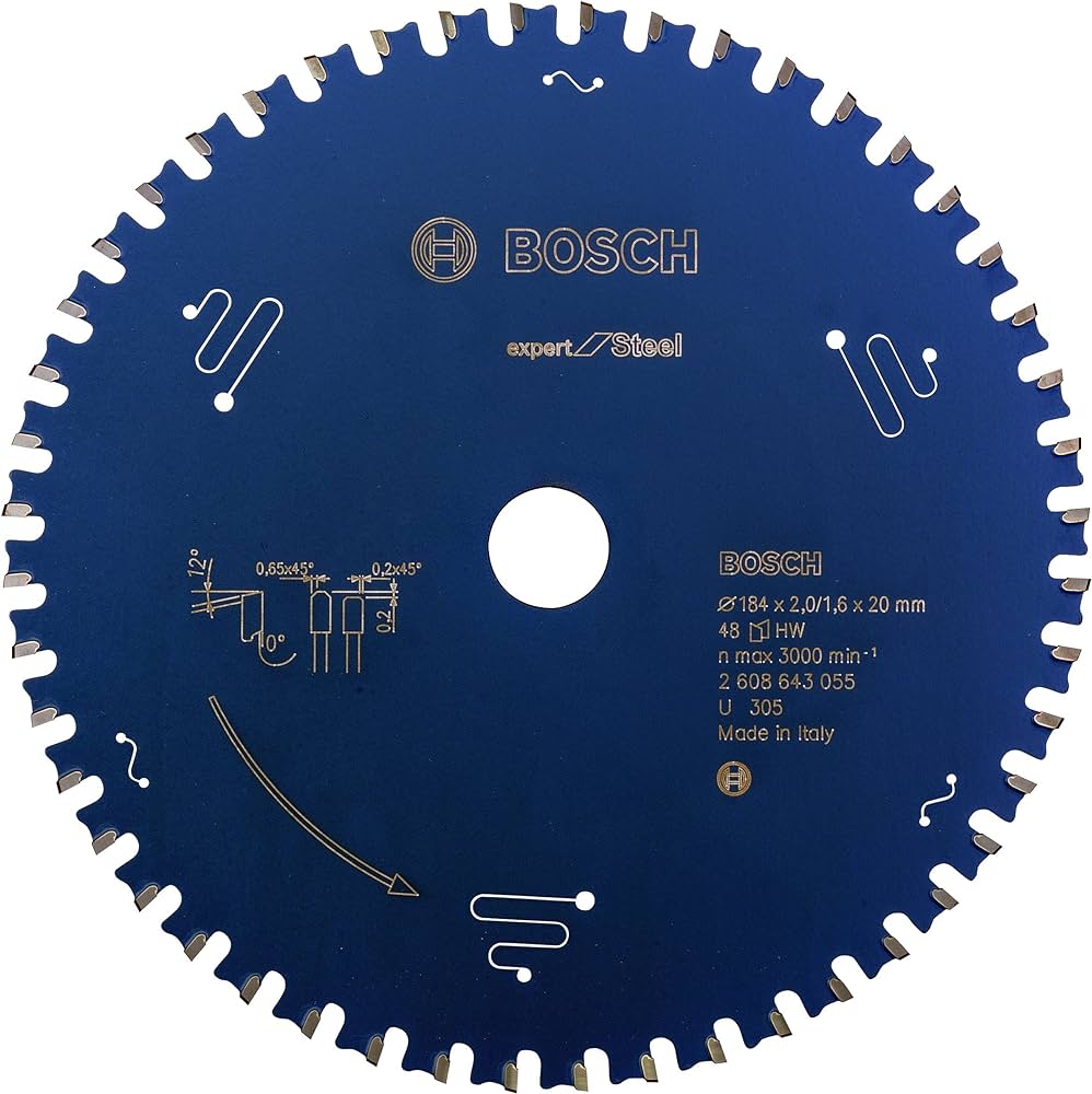 Bosch Expert Circular Saw Blade for Stainless Steel 305 x 25,4 x 2,5 mm, 80 2608644284 Power Tool Services