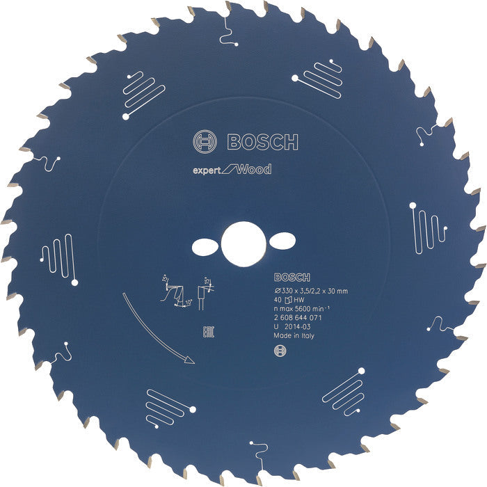 Bosch Expert Circular Saw Blade for Wood 160mm 36t 2608644014 Power Tool Services