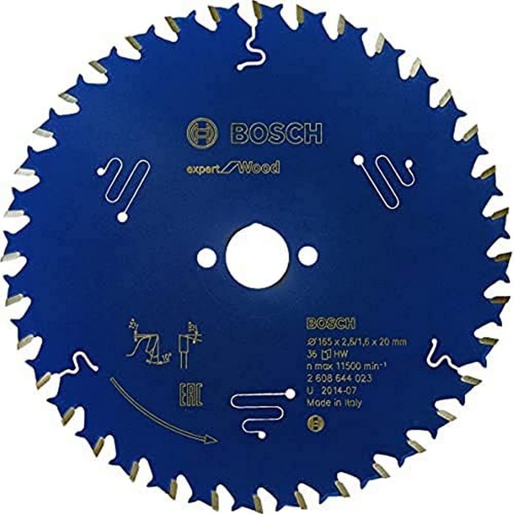 Bosch Expert Circular Saw Blade for Wood 165 x 20 x 2,6 mm, 36 2608644023 Power Tool Services