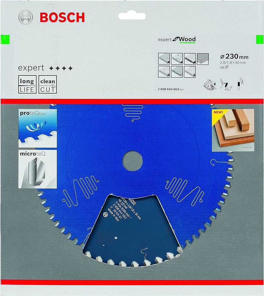 Bosch Expert Circular Saw Blade for Wood 230 x 30 x 2,8 mm, 48 2608644063 Power Tool Services