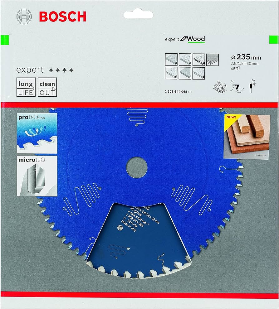 Bosch Expert Circular Saw Blade for Wood 235 x 30 x 2,8 mm, 48 2608644065 Power Tool Services