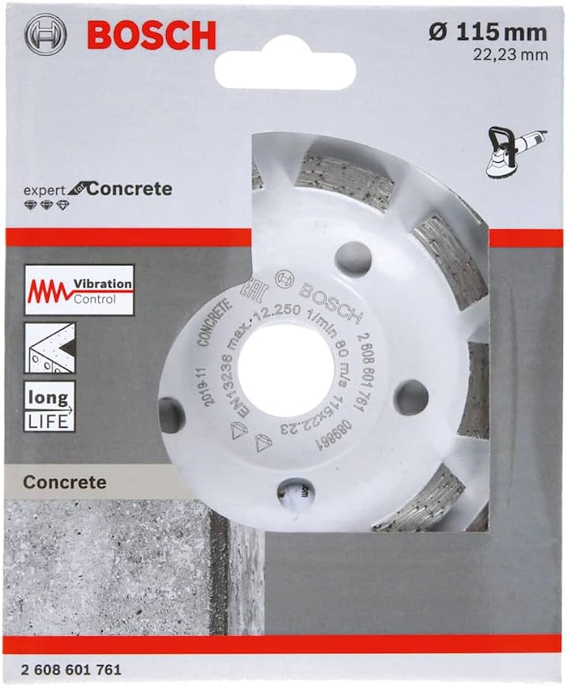 Bosch Expert for Concrete Long Life 115 x 22,23 x 5,0 mm 2608601761 Power Tool Services
