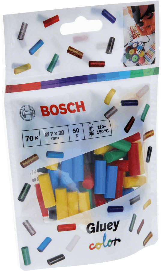 Bosch Gluey Sticks Colour Mix 2608002005 Power Tool Services