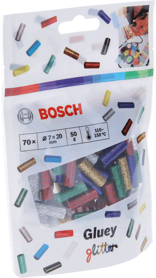 Bosch Gluey Sticks Glitter Mix Power Tool Services