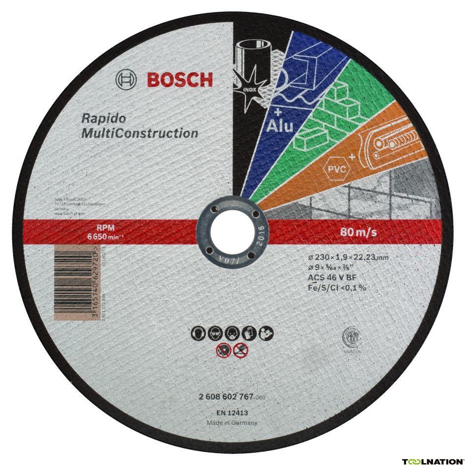 Bosch Grinding Wheel 2608602767 Power Tool Services