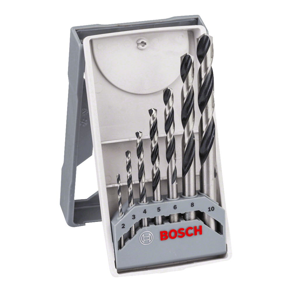 Bosch HSS PointTeQ mini X-line set, 7 pc 2608577347 Power Tool Services