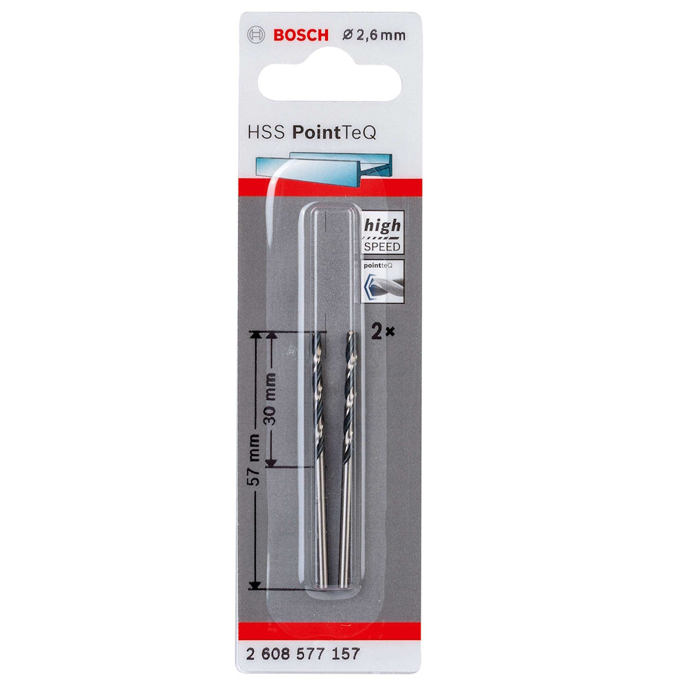 Bosch HSS PointTeq HSS Drill Bits ( Select Size ) Power Tool Services